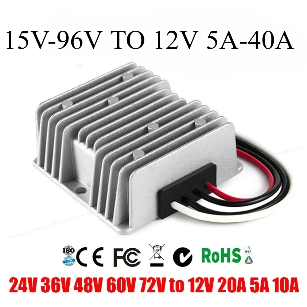 72V 15A Fast Charger - Reductor de voltaje para coche, camión,