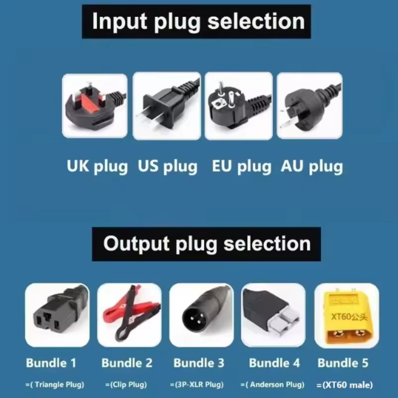 84V 20A Smart Charger - Cargador de Batería de Litio Inteligente