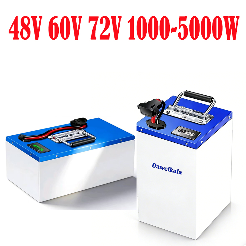 60V 50Ah Electric Scooter Battery - Batería de Litio de 72V 60V