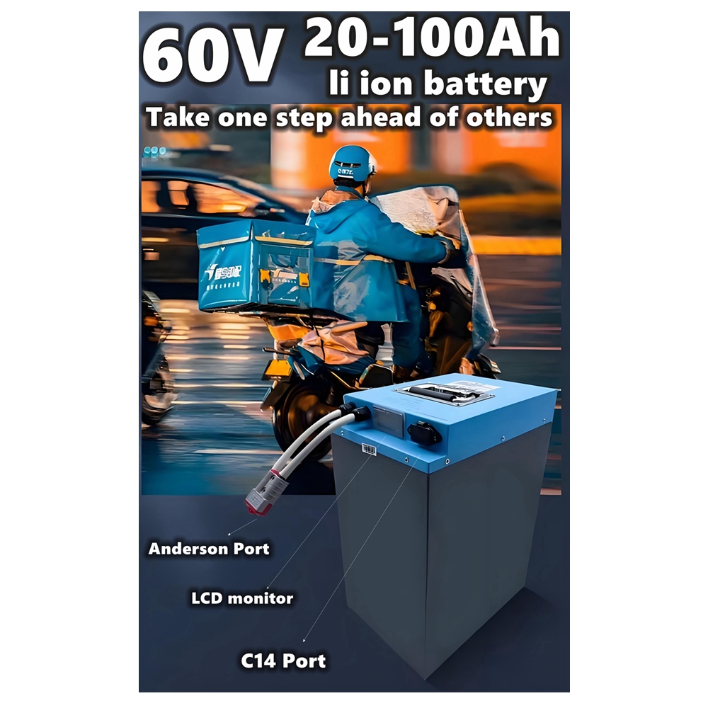 60V 50Ah Electric Scooter Battery - Batería de iones de litio para