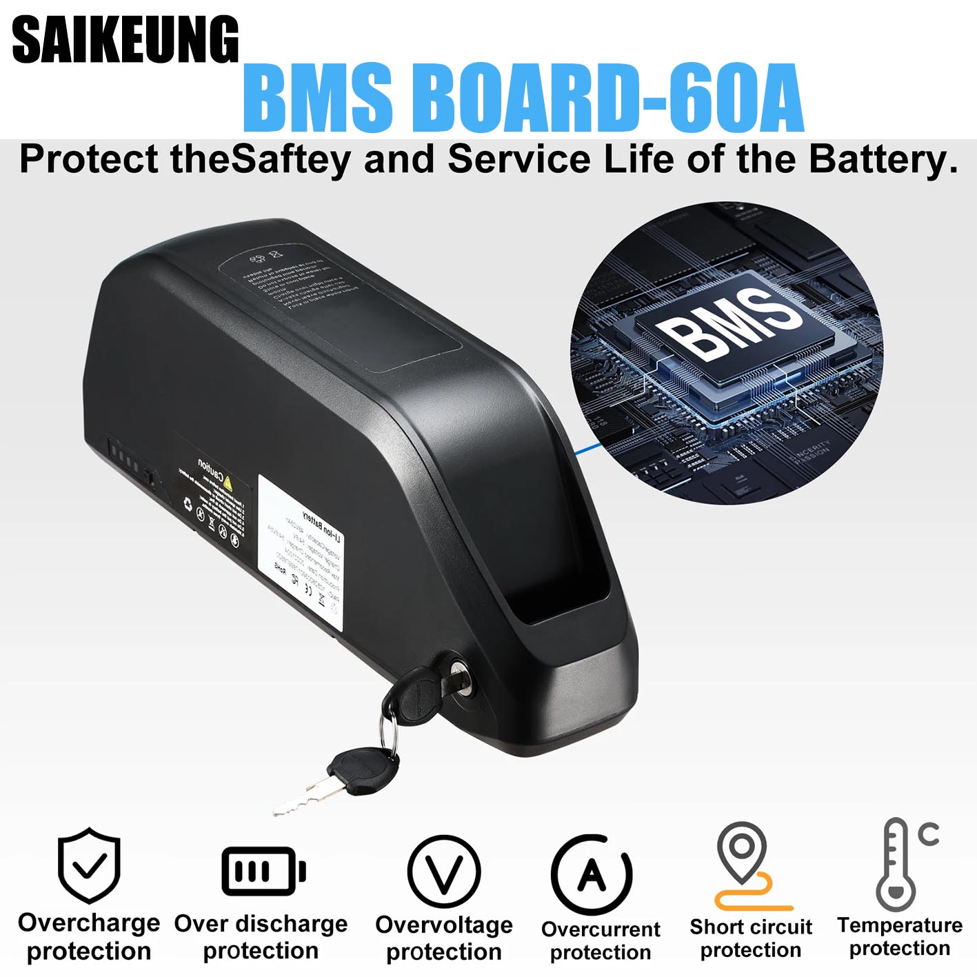 72V 40Ah Lifepo4 Battery Pack - 52V 45AH EBike batería 21700 60V