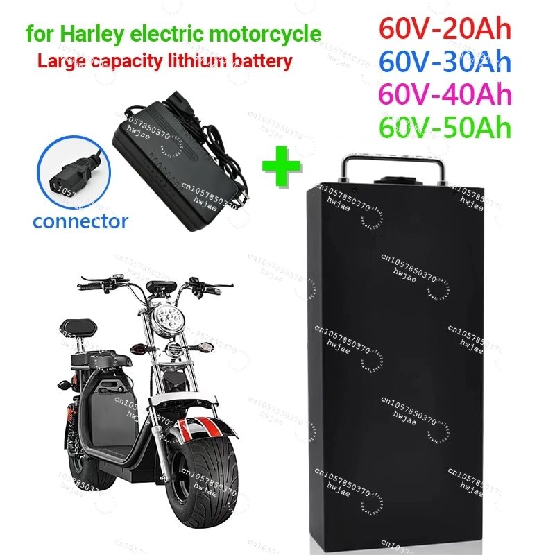 60V 50Ah Electric Scooter Battery - Batería de litio para scooter eléctrico,